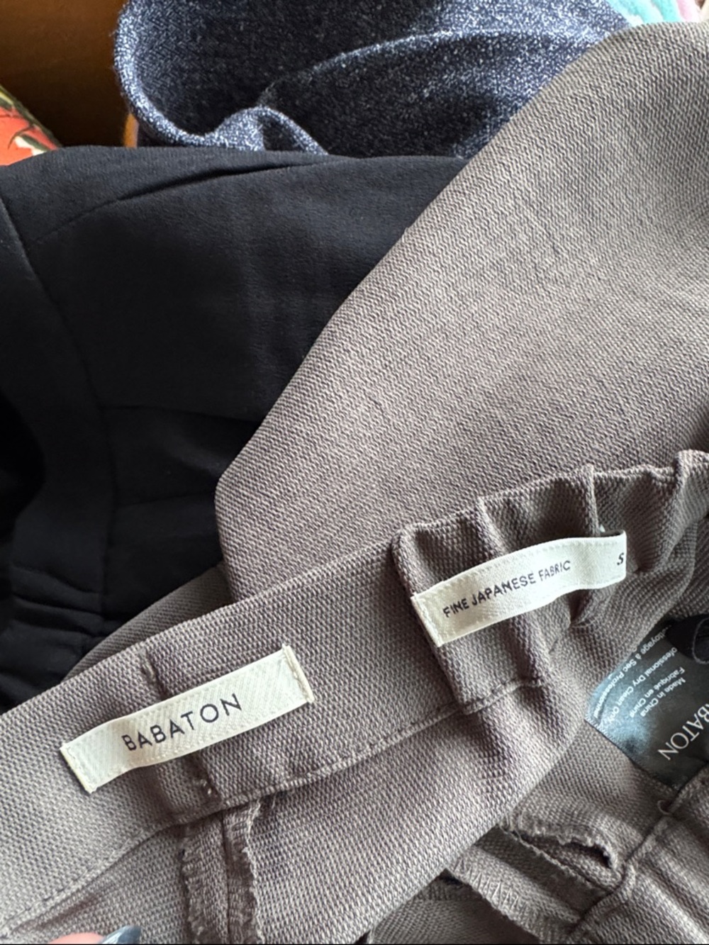 Olive green Babaton Dress pant - Picture 6 of 7